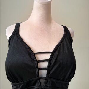 Torrid Black One Piece Swimsuit,  Plus Size 
NWT